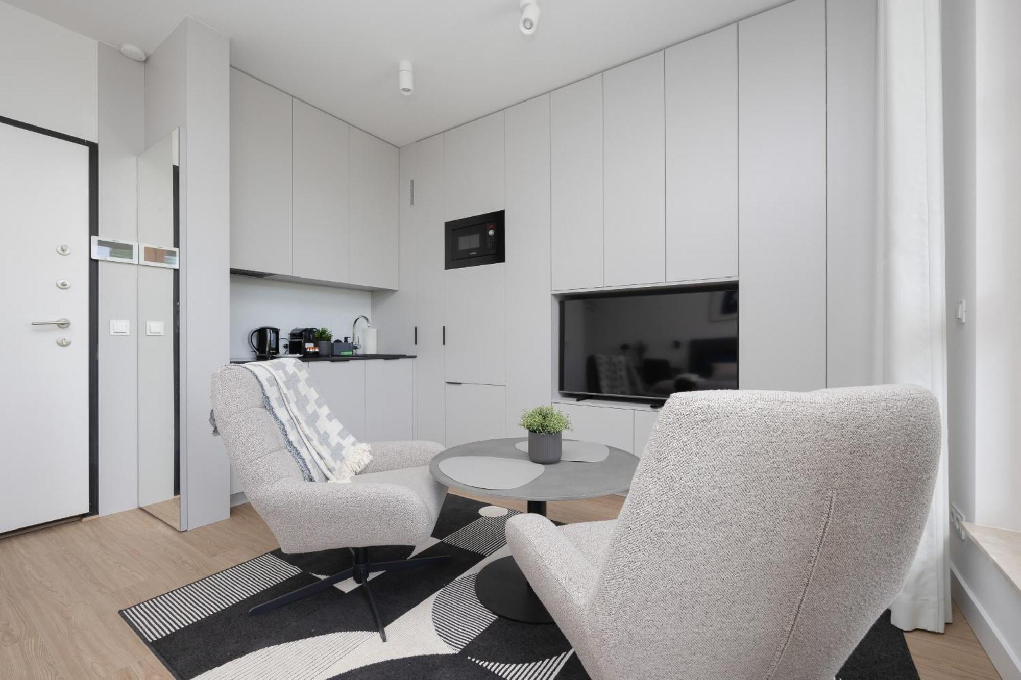 Apartamento Exclusive And Modern In With Air Conditioning And Desk By Renters Prestige